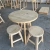 Conjunto Mesa Retrô Com 03 Banquetas