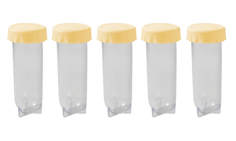 Tubo candy Amarillo Pastel PACK X 10