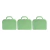 Valija Verde Aqua PACK X 10 - comprar online