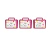 Valijitas Plasticas Dia Del Niño Reutilizables x10u - comprar online