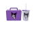 COMBO VALIJITA + VASO 300CC CON TAPA Y SORBETE TEMATICO X1U - tienda online