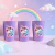 Vaso plástico reutilizable 360 ml – Edición Unicornio x10 - posacupcakes