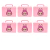 Valijitas Labubu PACK X 10 - posacupcakes