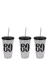 Vaso MIS CUMPLEAÑOS Reutilizable con Tapa y Sorbete – 500 cc X10 - tienda online