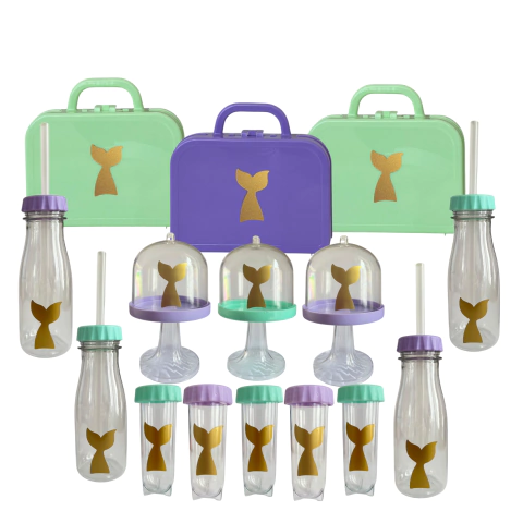 Set Premium Sirenita Candy Bar, Valijita, Tubo, Posa X 24 - comprar online