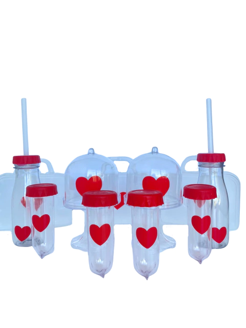 Set Premium Candy Bar San Valentin Valijita, Tubo, Posa X 40