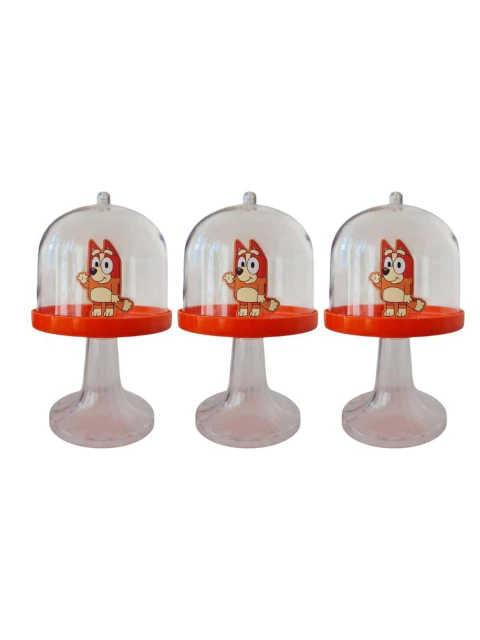 Posa cupcake Bluey naranja PACK X 10 - comprar online