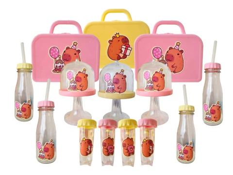 Set Premium Capibara Candy Bar, Valijita, Tubo, Posa X 24 - comprar online