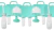 Set Premium Verde Aqua Pastel Candy Bar, Valijita, Tubo, Posa X 40