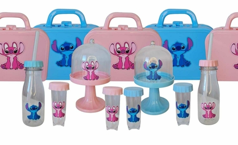 Set Premium Candy Bar Stitch Valijita, Tubo, Posa X 40 - comprar online