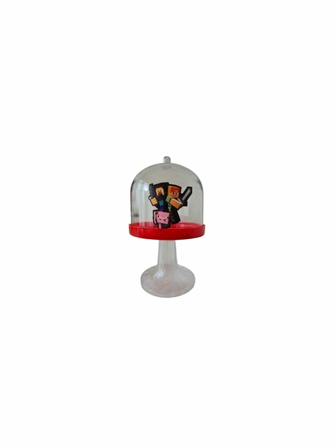 Posa cupcake Minecraft rojo - comprar online