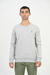 Buzo Basico Rustico Gris Melange - comprar online