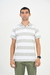 Chomba Jersey Rayada Gris Melange - comprar online