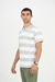 Chomba Jersey Rayada Gris Melange en internet