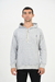 Buzo Canguro Rustico Gris Melange - comprar online