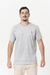 Remera Basica Gris melange
