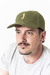 Gorra Verde Claro Con 2 Logos Bordados