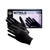 Guantes Nitrilo Negro x 100 un
