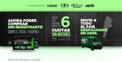 Banner de la categoría MAQUINAS DE TATTOO