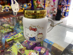 Mugs Hello Kitty Tapa Espejo - b