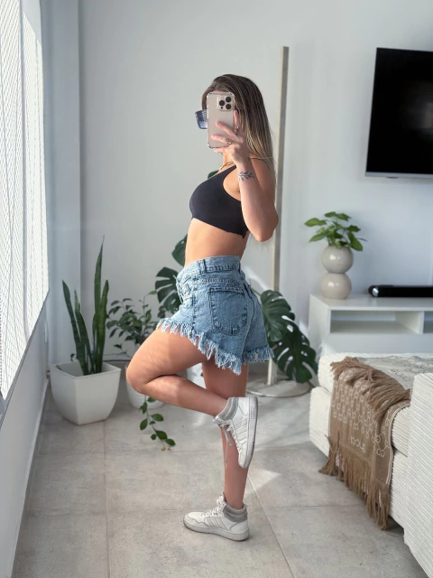 Short denim blue - comprar online