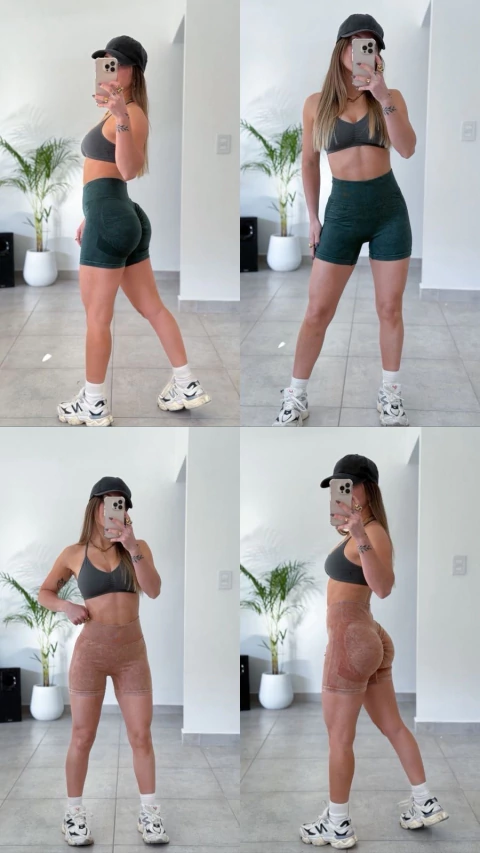 Short seamless importado luli