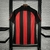 Camisa Retrô AC Milan 2000/02 - Vermelho+Preto