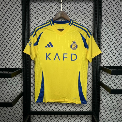 Camisa Al Nassr Home 24/25 - Torcedor Masculino - Amarelo