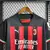 Camisa AC Milan Home 22/23 - Torcedor Masculina - Vermelho+Preto na internet