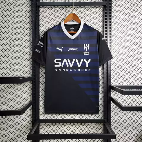 Camisa Al Hilal Third 23/24 - Torcedor Masculino - Preto