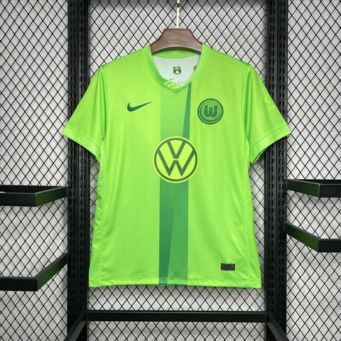 Camisa Wolfsburg Home 24/25 - Torcedor Masculino - Verde