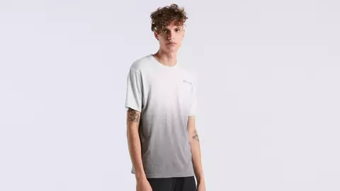 Camiseta Specialized Grind Manga Curta Masculina Cinza