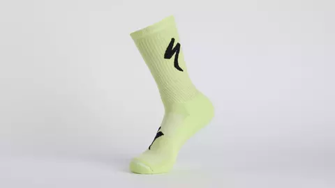 Meia Cano Alto Specialized MTB Verde Claro - comprar online