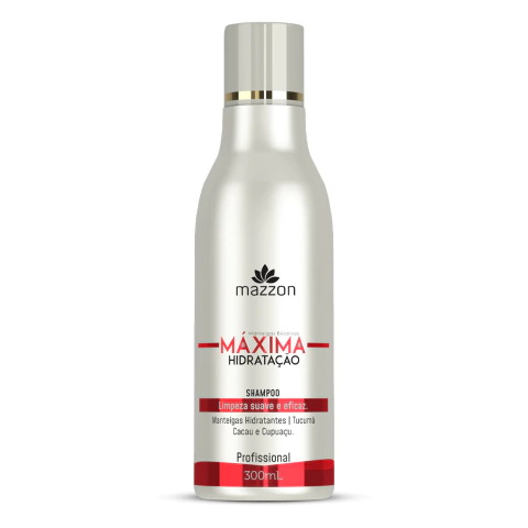 SHAMPOO MÁXIMA HIDRATAÇÃO 300ml (Passo 1)