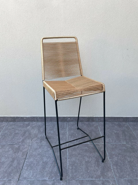 Banqueta Tulum tejido UV poliester exterior - comprar online