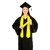 Beca Americana De Formatura - Completa Capelo Faixa Canudo - loja online