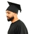 Capelo Chapéu Formatura + Canudo Camurça Diploma Graduação Formandos - comprar online