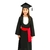 Beca Formatura Infantil + Capelo + Jabô + Faixa + Capa Ombro na internet