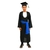 Imagem do Beca Formatura Infantil Preto + Capelo + Jabô + Faixa - Unisex