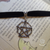 Choker Pentagrama com Galhos