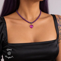 Choker Pérolas com Coração - loja online