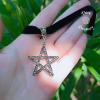 Choker Pentagrama Tachas