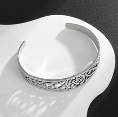 Bracelete Leviathan Aço Inoxidável Hipoalergênico