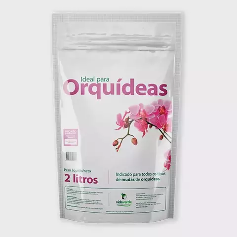 Substrato Orquídea Mix III Vida Verde Pacote 2 Litros