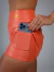 SHORT LARA DUPLO GLOW LARANJA - comprar online