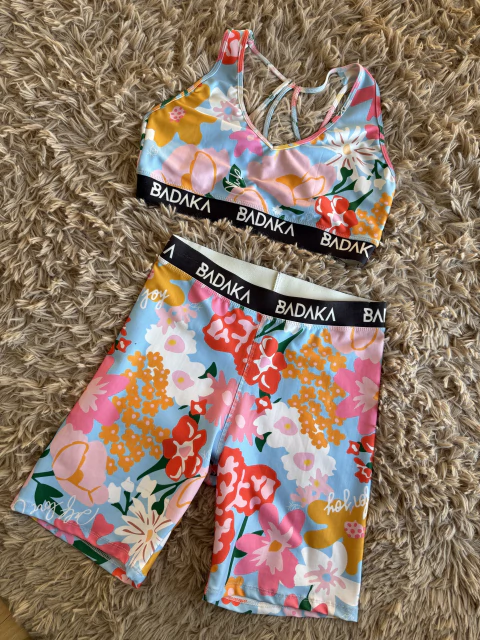 Conjunto Badaka utopia (top + shortie o biker) - comprar online