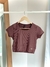Top crop mangas cortas - Num power Mayorista