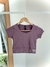 Top crop mangas cortas - tienda online