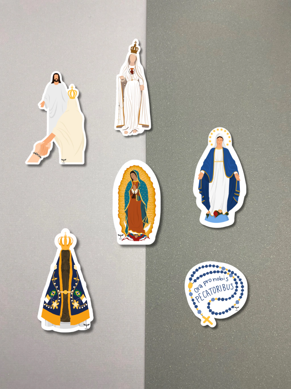 Sticker DTF Virgem Maria