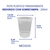 Potes Com Tampas Vermelhas PCT 25 UN (200 ml) - comprar online